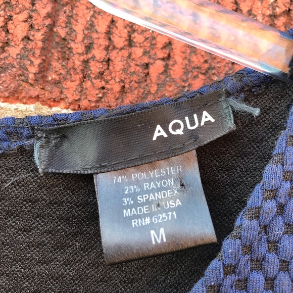 Aqua Fit and Flare Sleeveless Dress Size Medium - Picture 2 of 6